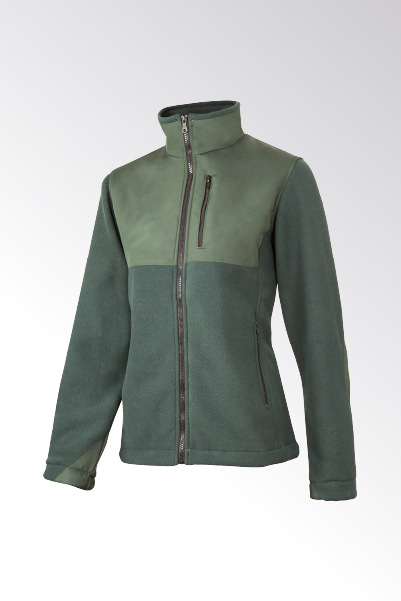 chaqueta polar con refuerzos